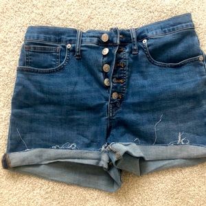 Madewell jean short